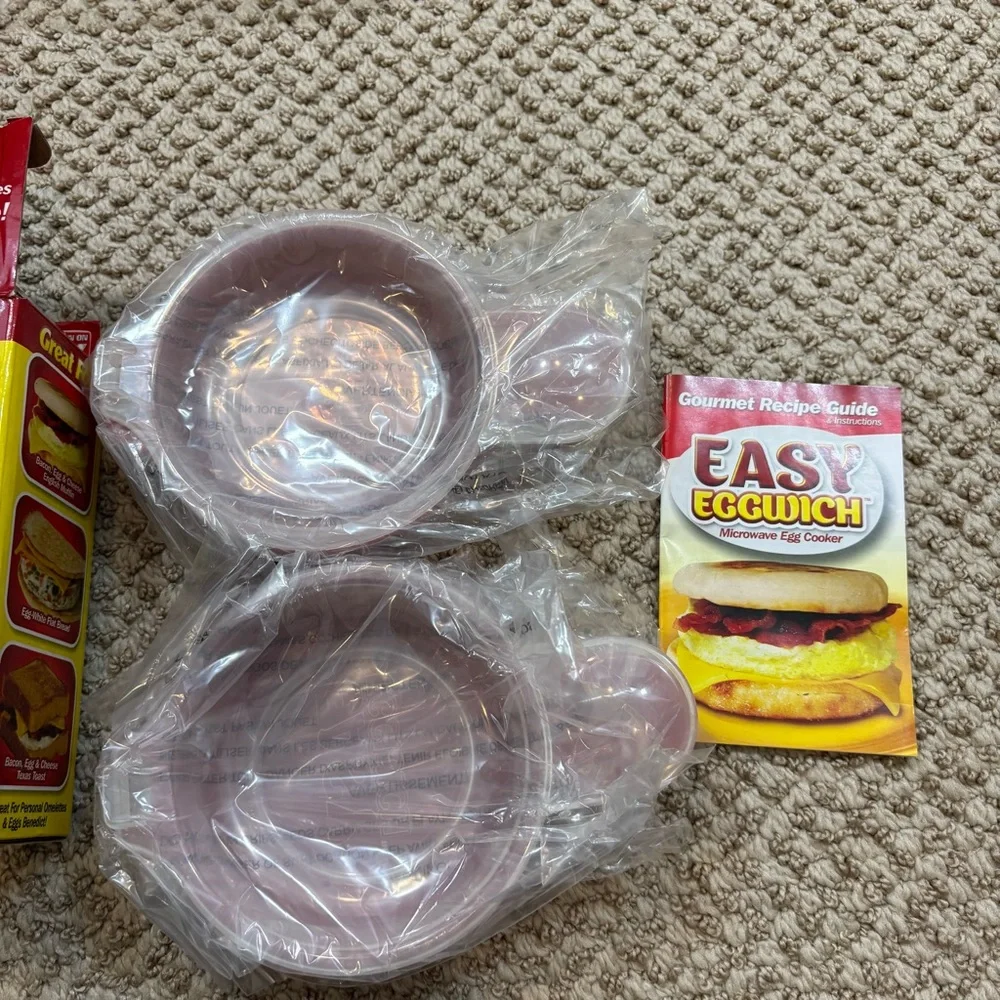 Brand new in Box‎ Easy Eggwich Microwave Egg Cookers 2 in Box